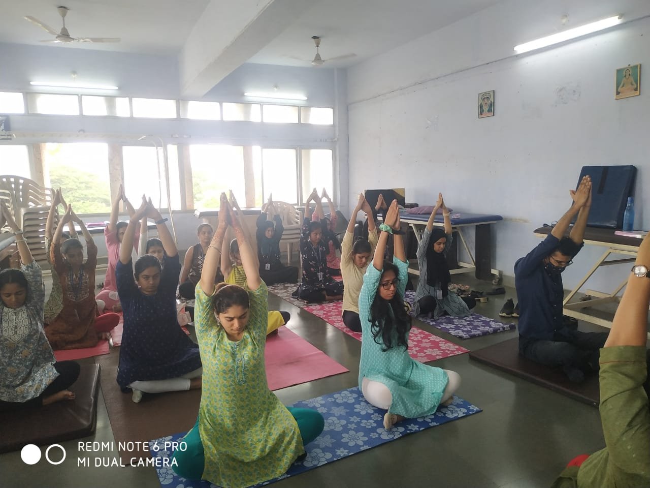 Yoga Session for students of Terna Physiotherapy College by Dr. Shiva ...